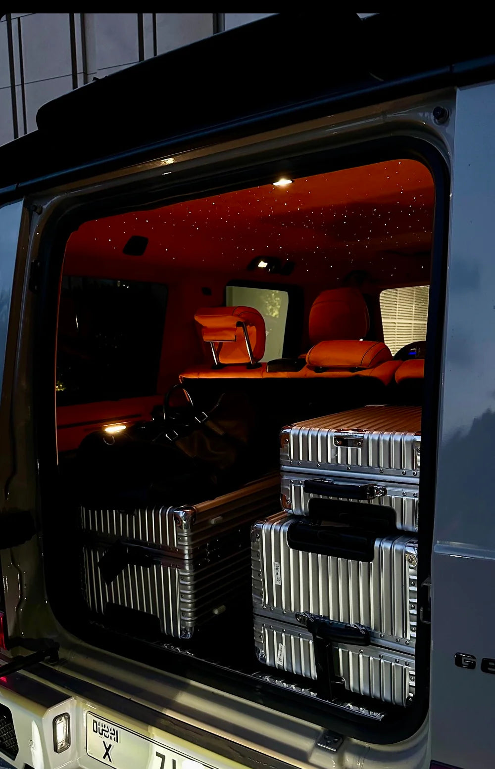 Luxury aluminum suitcase silver perfect for professional and personal travel