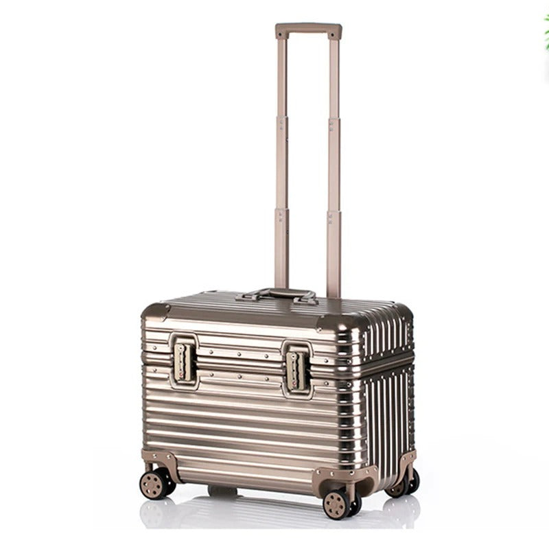 Atlas Aluminum Suitcase Lightweight Durable TSA Approved